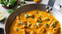 Pollo saludable al curry